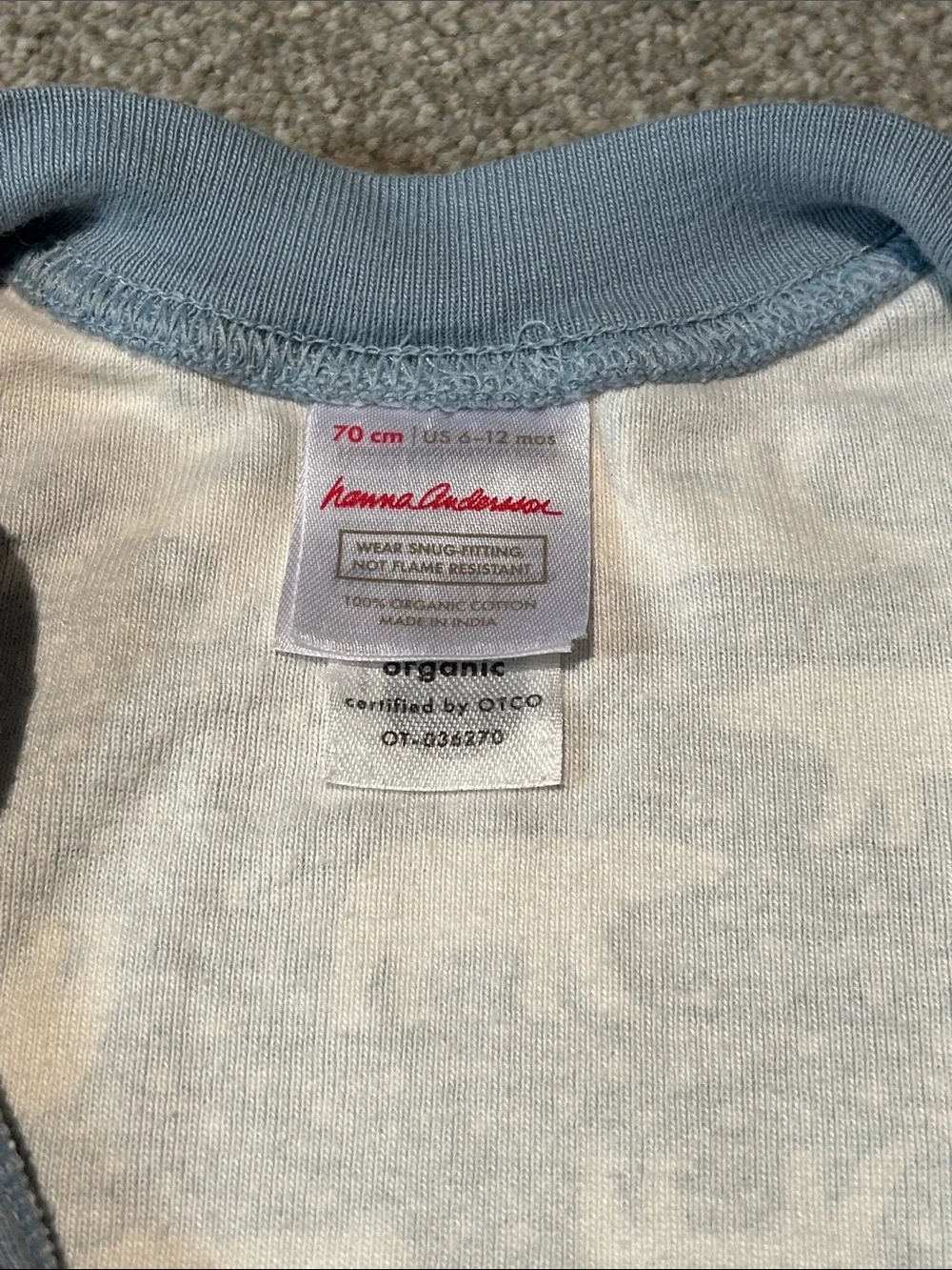 Hanna Andersson light blue